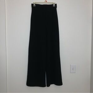 Elegant Black Women's Wide-Leg Pants